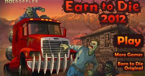 Finally, you see a chance to escape! A helicopter is in the distance, buy a car and get driving! Hit zombies and do stunts along to way to get money to buy upgrades. . Earn to die hacked unblocked